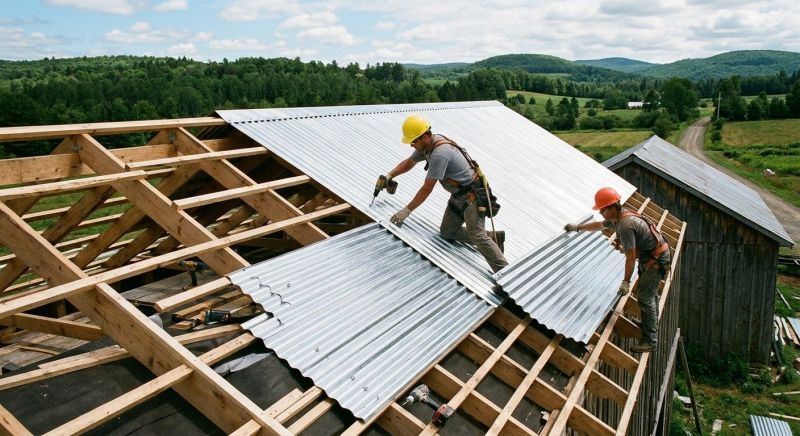 Steel Roof Installation in Arvada, CO
