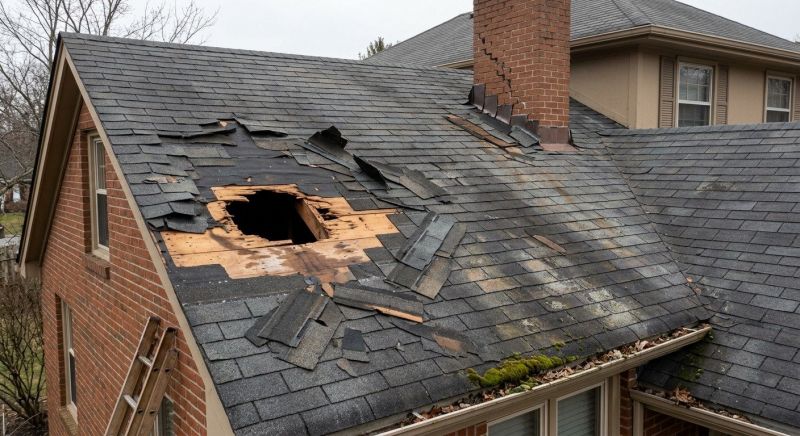 Storm Damage Roof Repair in Arvada, CO