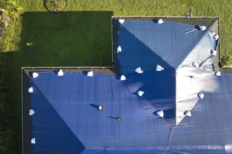 Storm Damage Roof Tarping in Arvada, CO