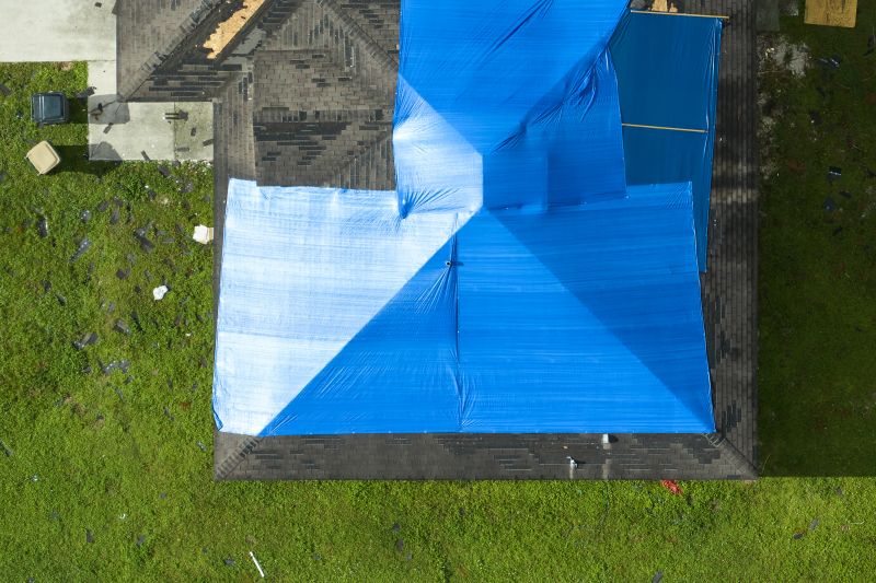 Storm Damage Roof Tarping in Arvada, CO