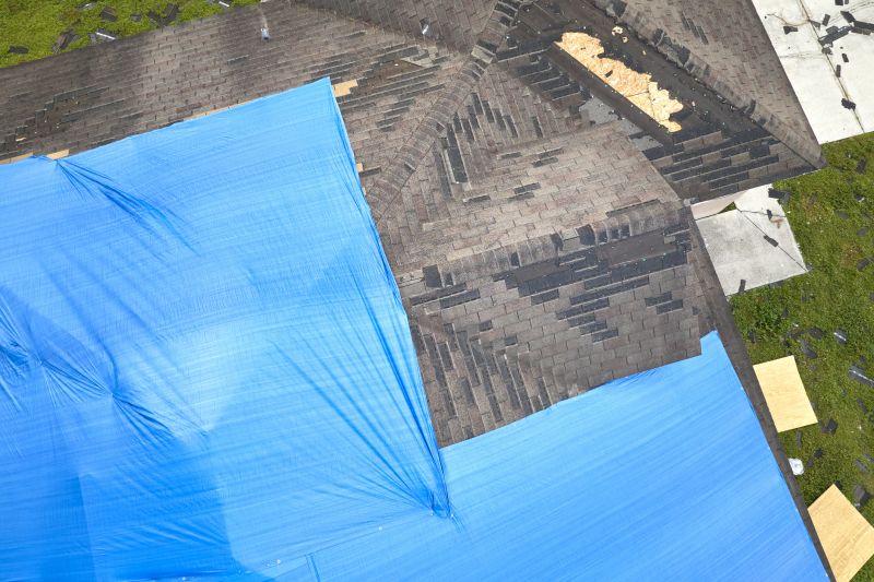 Storm Damage Roof Tarping in Arvada, CO