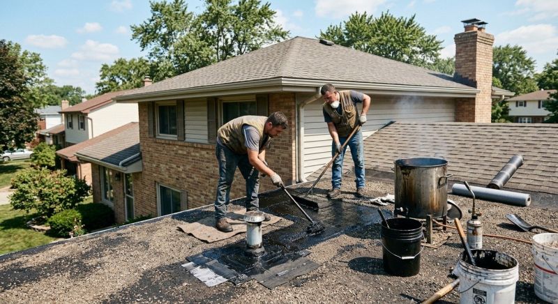 Tar Roofing Repair in Arvada, CO