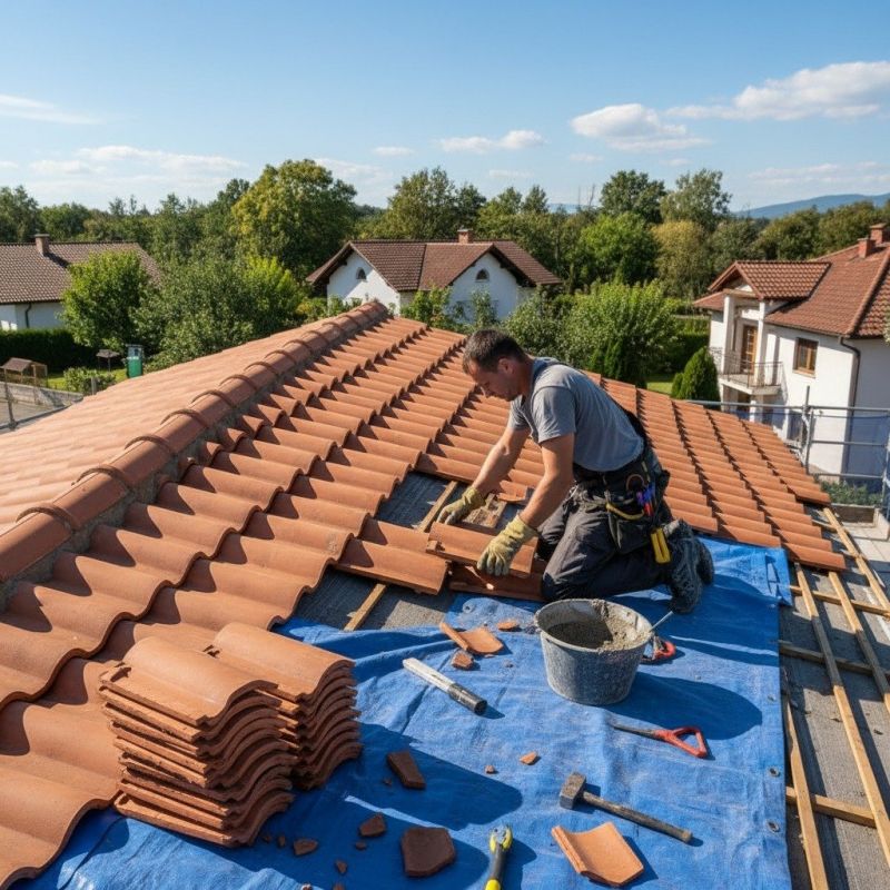 Tile Roof Repair in Nederland, CO
