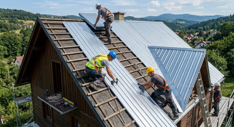 Tin Roof Installation in Firestone, CO