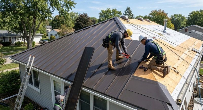 Tin Roof Installation in Firestone, CO