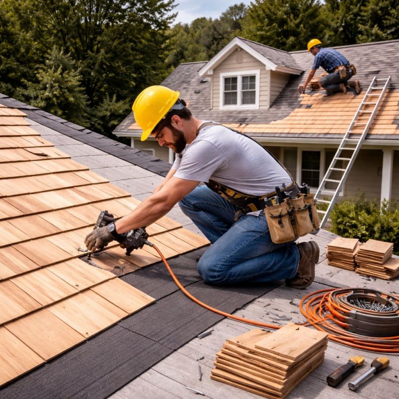 Wood Roofing Installation in Boulder County, CO