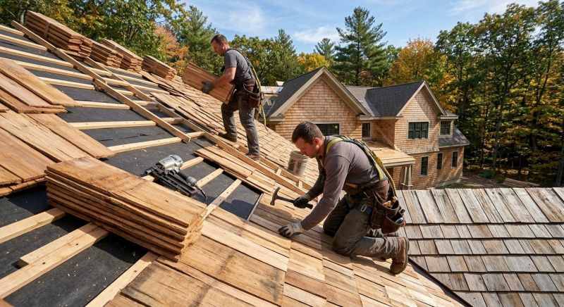 Wood Roofing Installation in Erie, CO