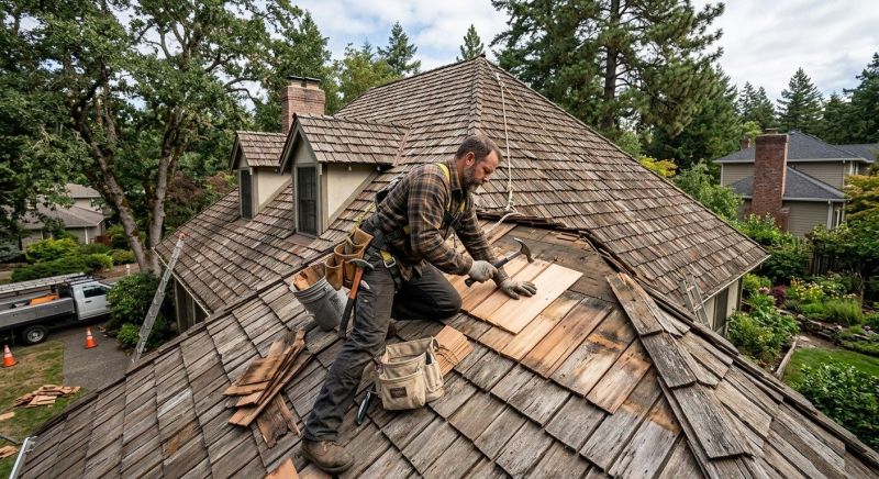 Wood Shake Roof Repair in Boulder, CO