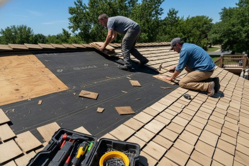 Wood Shake Roof Repair in Wheat Ridge, CO