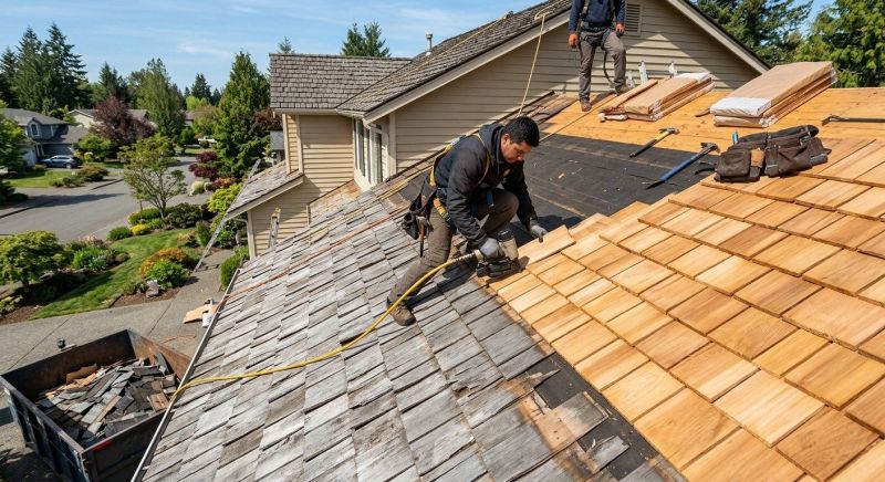 Wood Shingle Roof Replacement in Arvada, CO