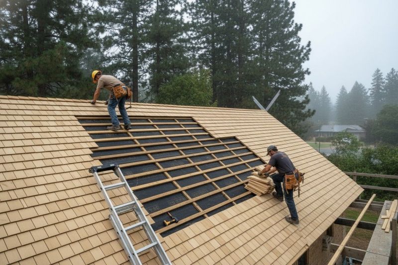 Wood Shingles Repair in Evergreen, CO