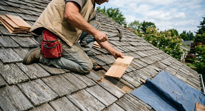 Wood Shingles Repair in Arvada, CO