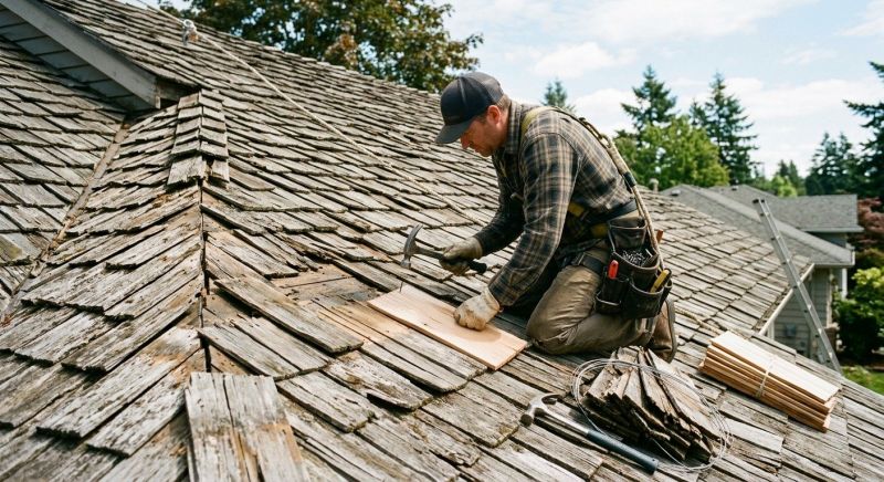 Wood Shingles Repair in Arvada, CO
