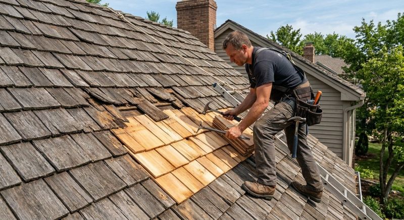 Wood Shingles Repair in Longmont, CO