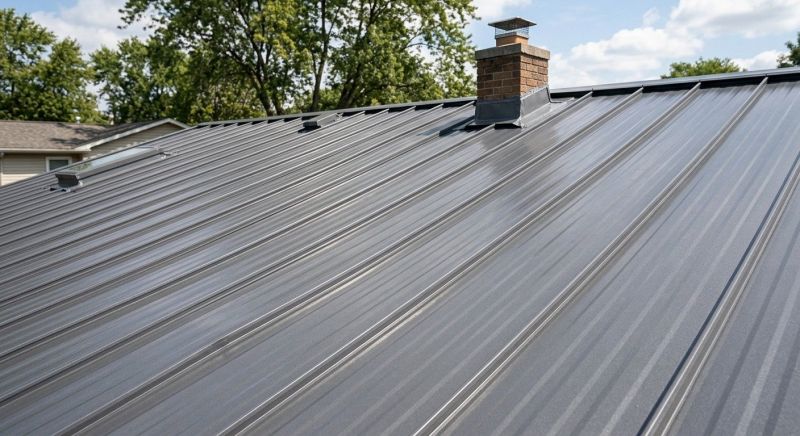 Metal Roof Coating Installation