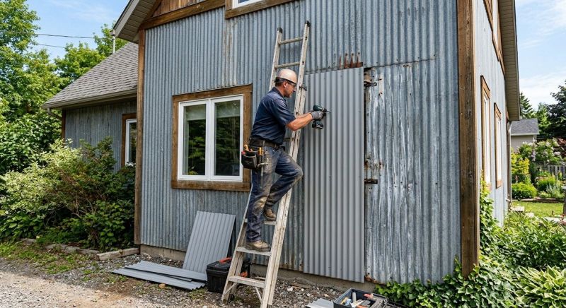 Corrugated Roof Repair in Englewood, CO